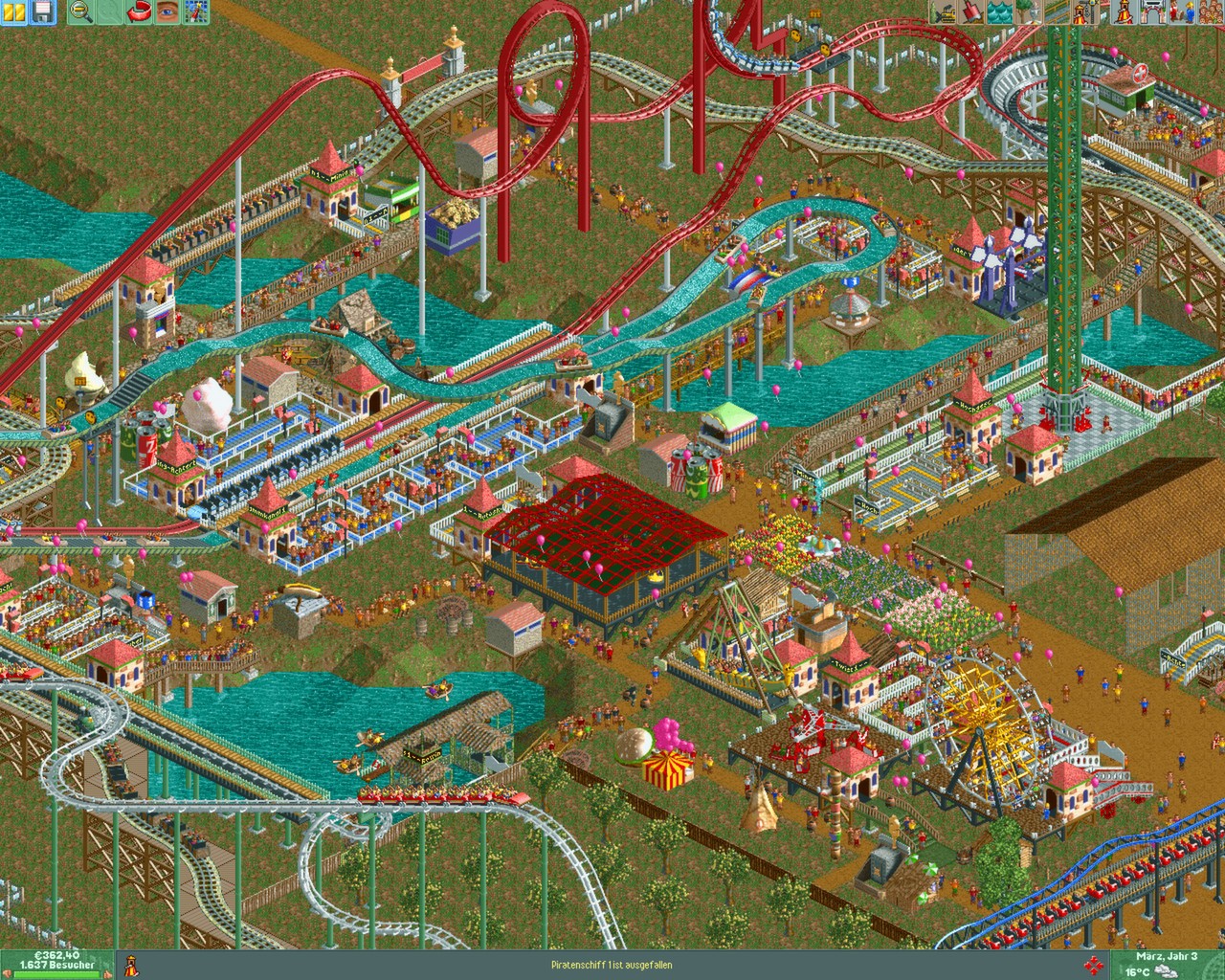 Rollercoaster Tycoon For Pc